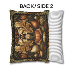 William Morris Inspired Pillow Cover: Vintage Style Autumn Harvest Tapestry