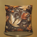 Autumn Decorative Pillowcase with Earthy Rustic Colors of Fall, Home Accent Pillow Cover