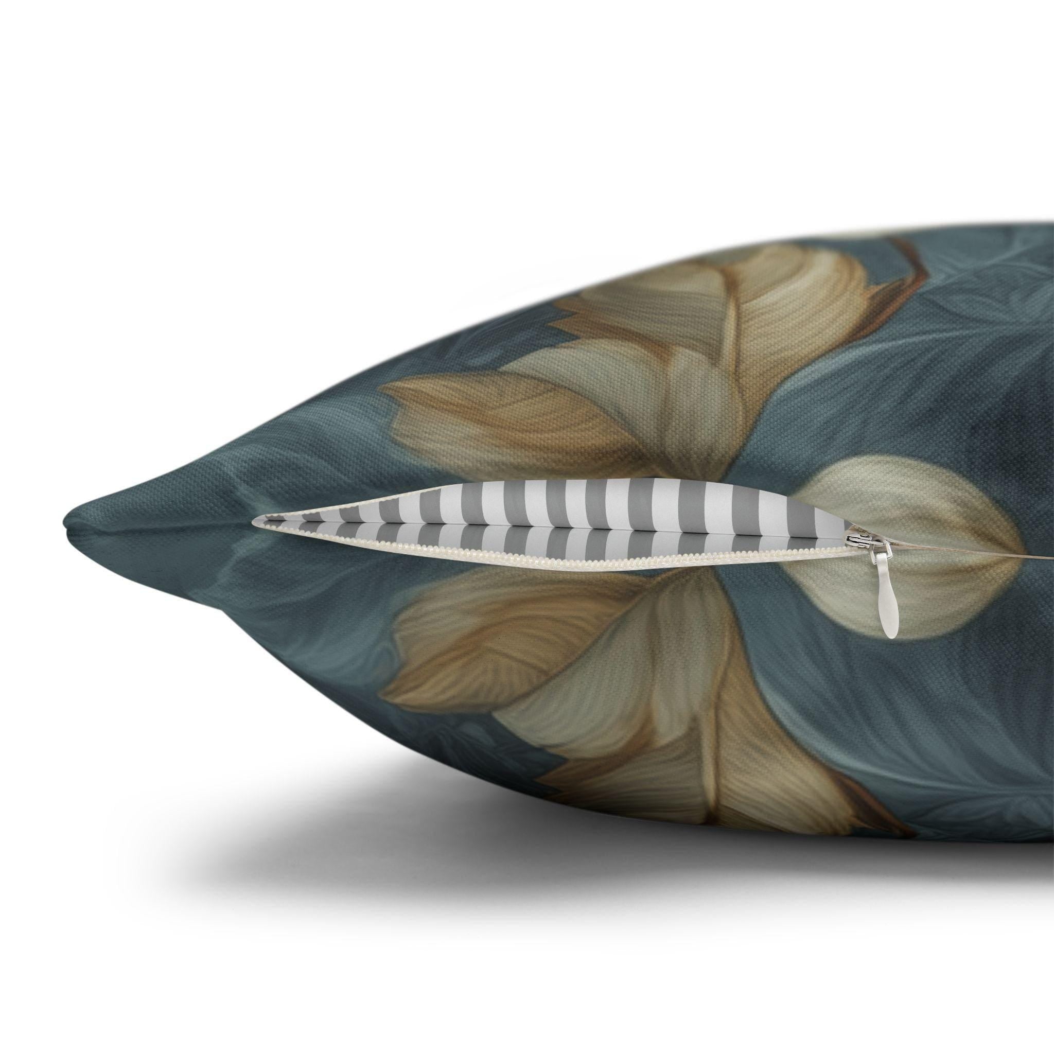 Vintage Style Hummingbird Floral Pillowcase: William Morris Inspired Decorative Cushion Cover for Nature Lovers