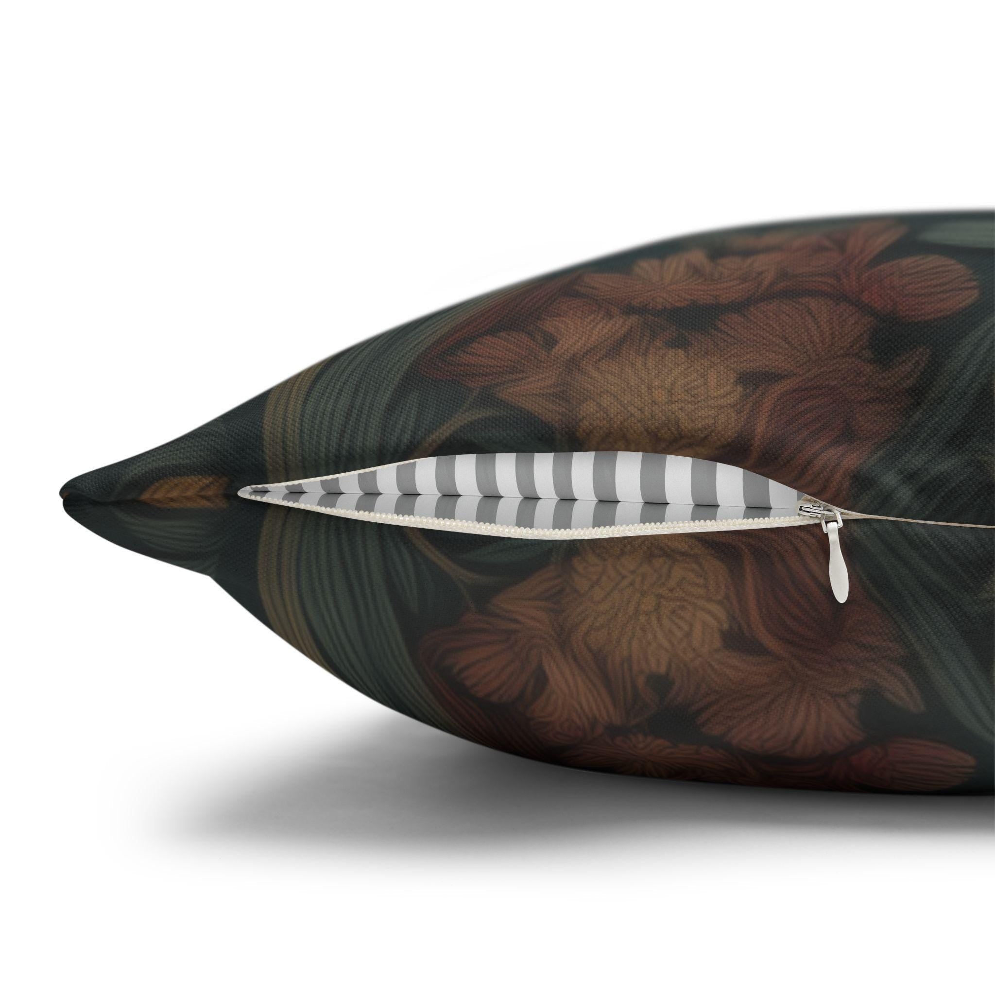 William Morris Raccoon Pillow Cover: Whimsical Woodland Animal Decor