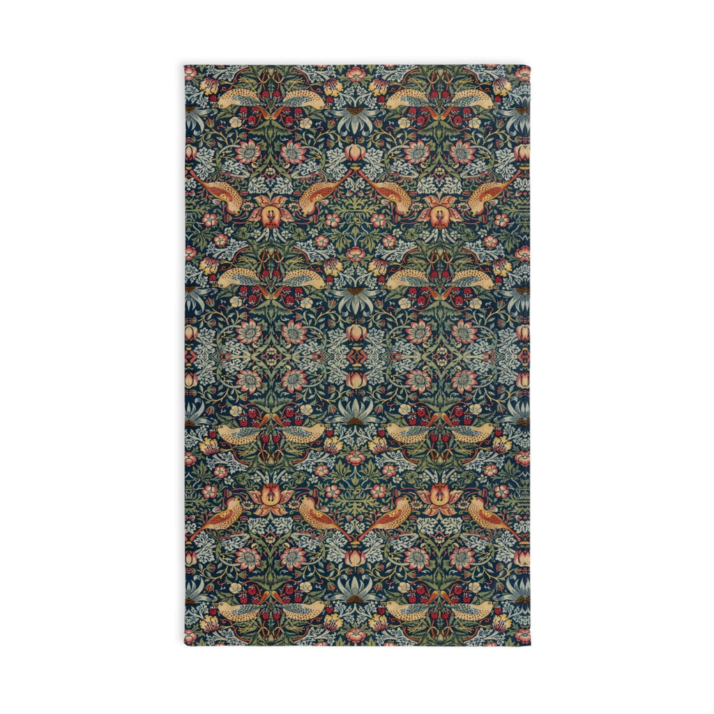 Strawberry Thief Heritage Hand Towel: William Morris Classic Reimagined