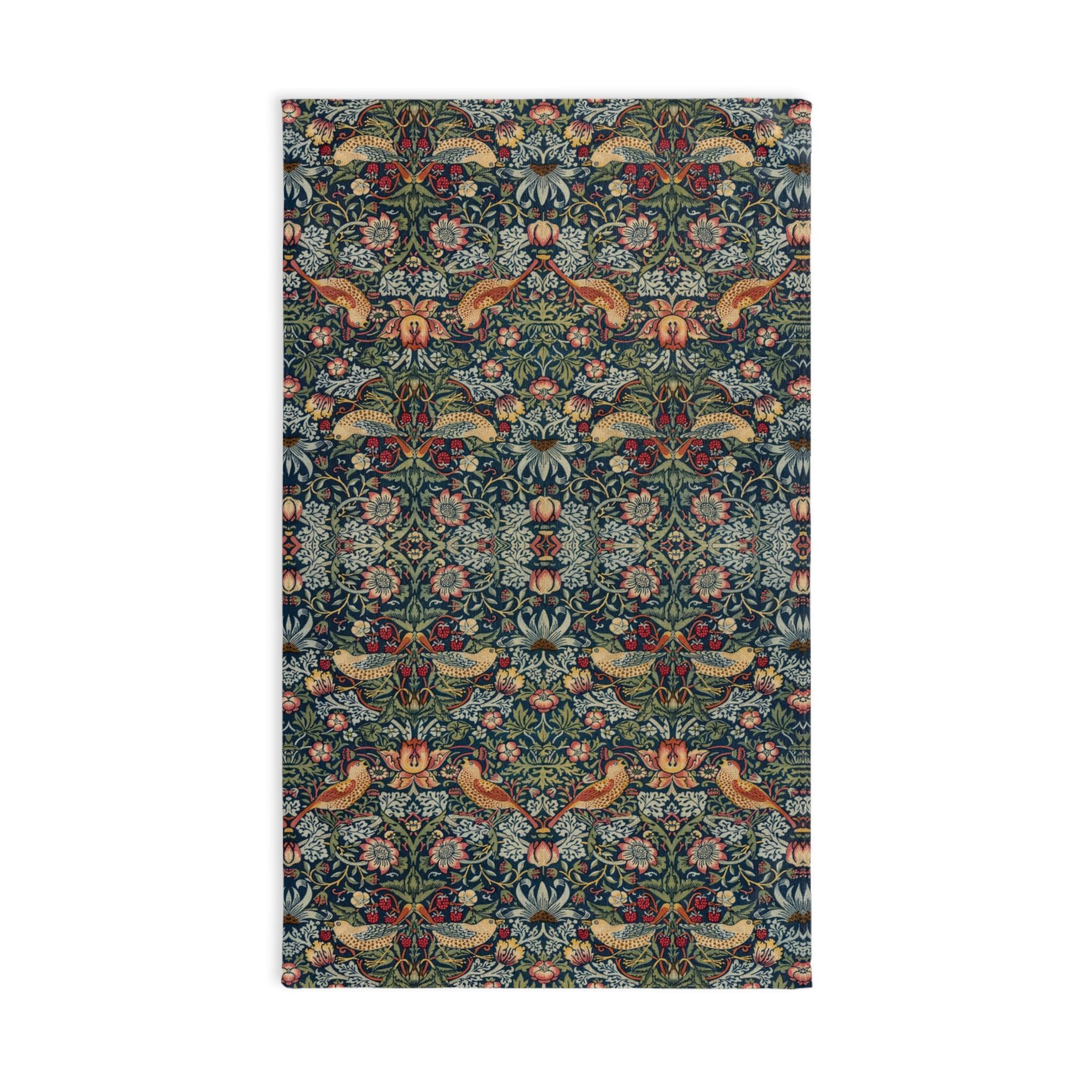 Strawberry Thief Heritage Hand Towel: William Morris Classic Reimagined