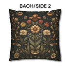 William Morris Inspired Throw Pillow Cover: Spring Garden Botanicals