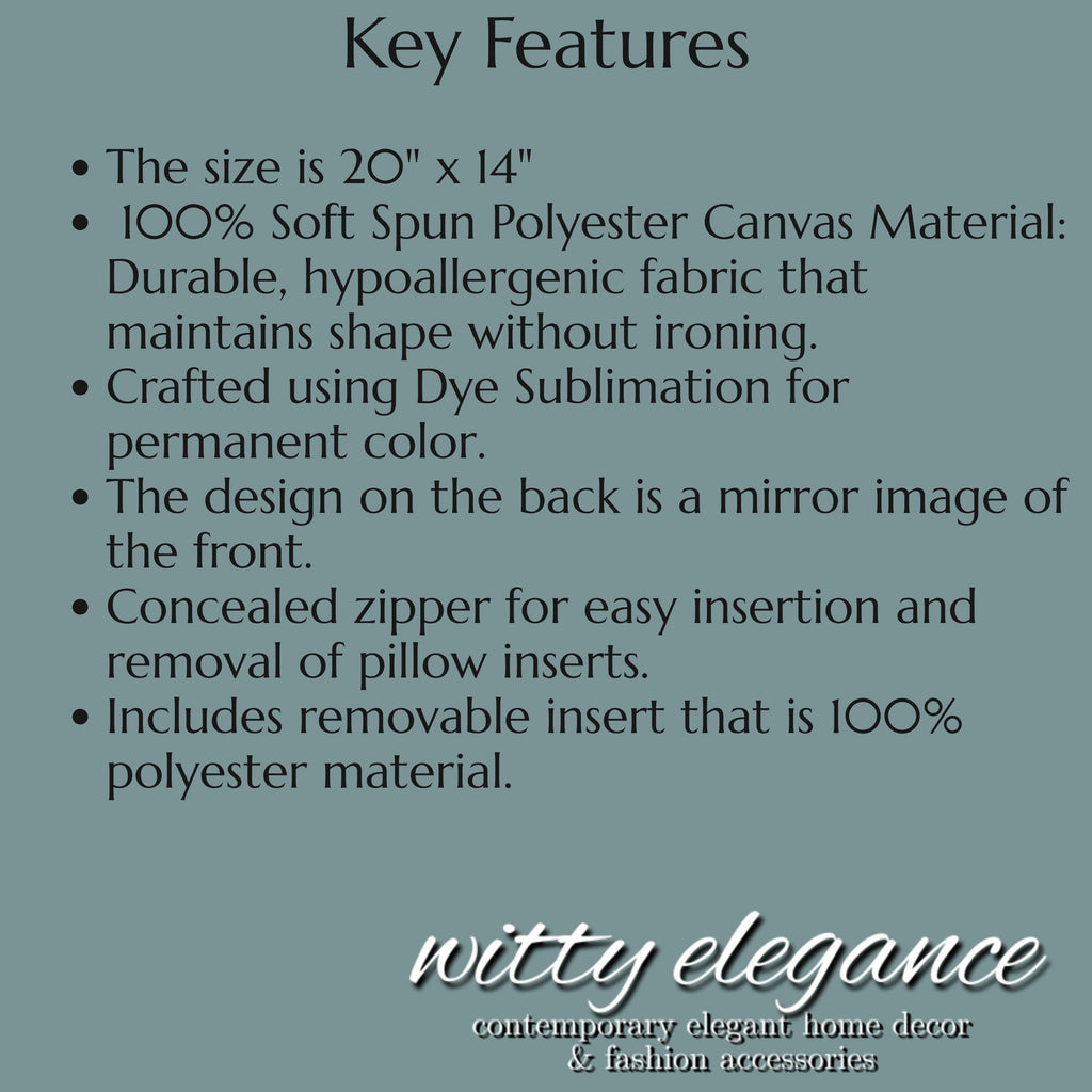 William Morris Botanical  Lumbar Pillow: Sage Blush Teal Hummingbird Arts & Crafts Accent