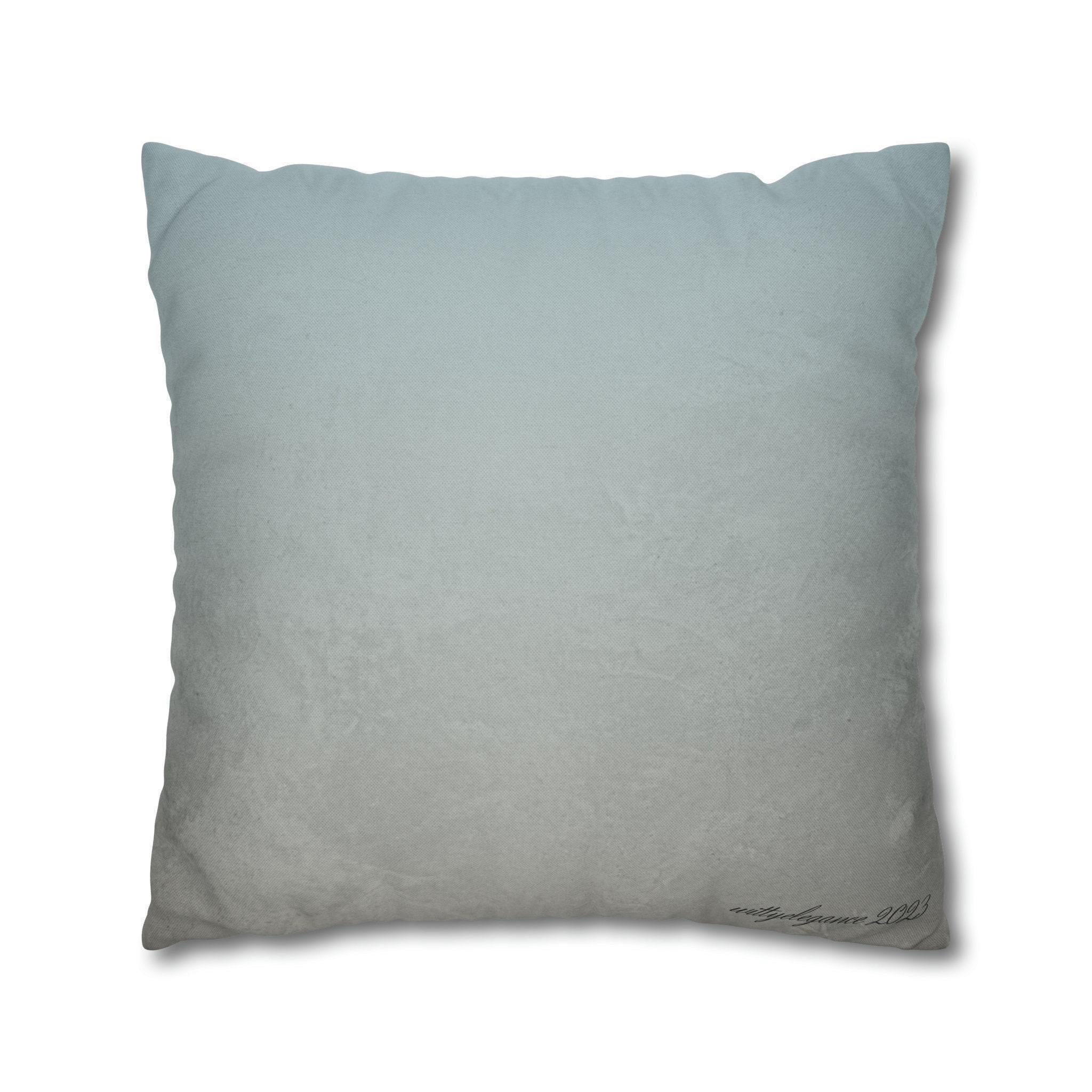Rustic Ship's Anchor Christmas Pillow Cover: Nautical Holiday Decor