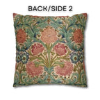 William Morris Style Hyacinth Pillow Cover: John Henry Dearle Inspired Floral