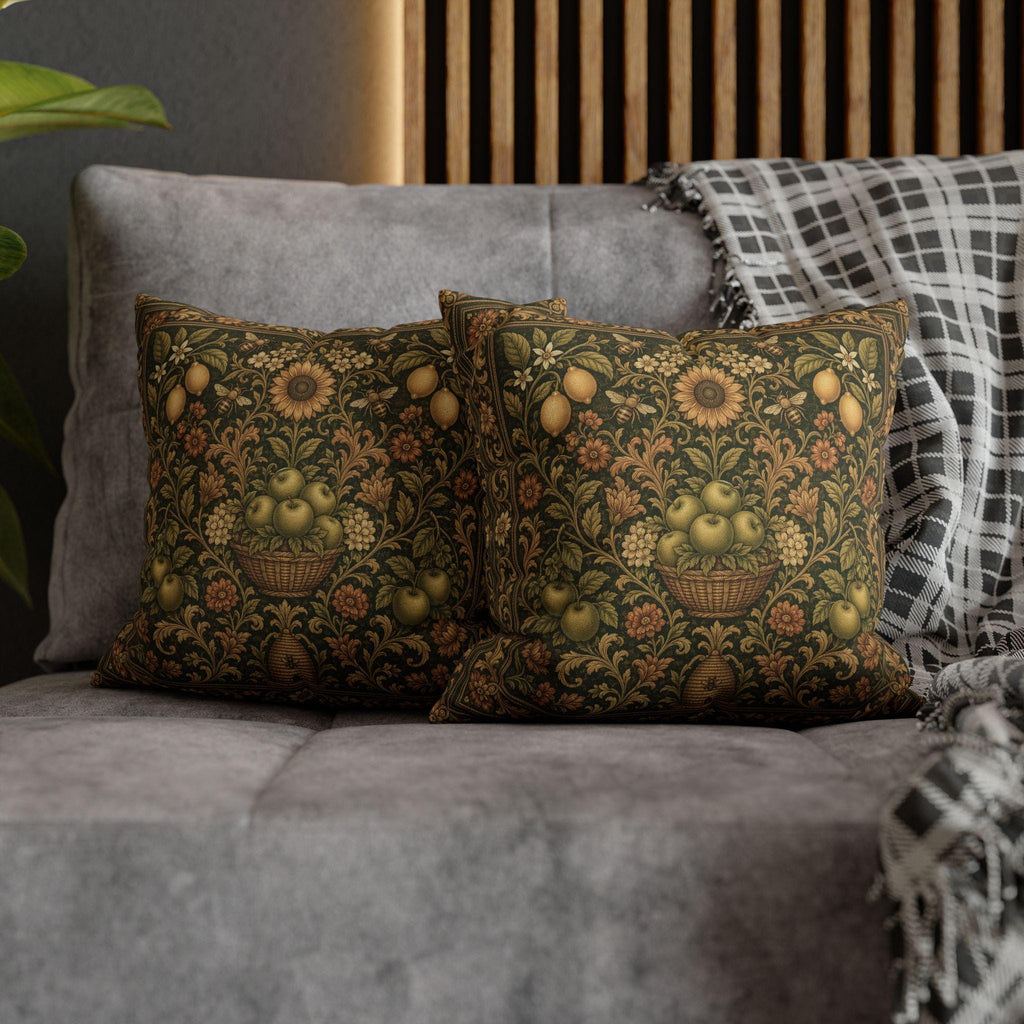 William Morris Style Pillow Cover: End of Summer Transitional Decor
