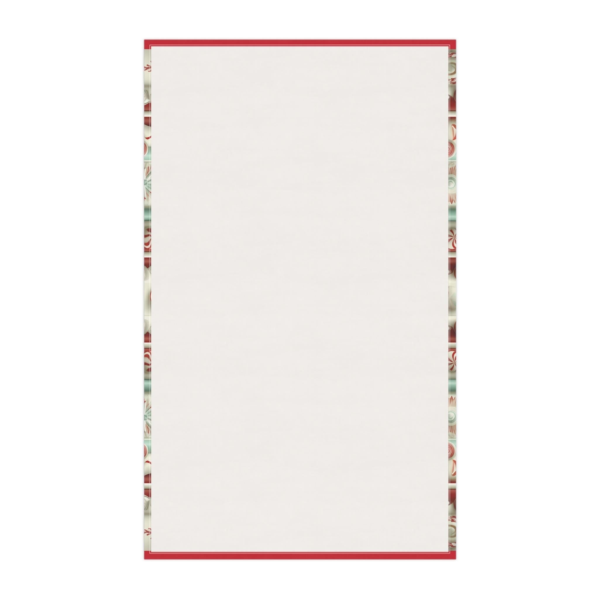 Holiday Candy Tea Towel – Festive Christmas Kitchen Linen