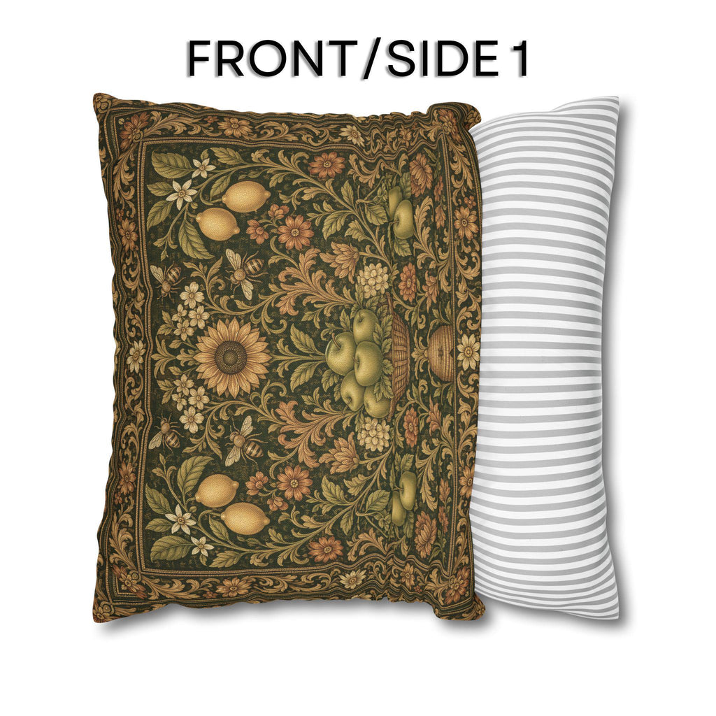William Morris Style Pillow Cover: End of Summer Transitional Decor