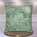 William Morris Inspired Pillow Cover: Modern Sage Marigold Botanical
