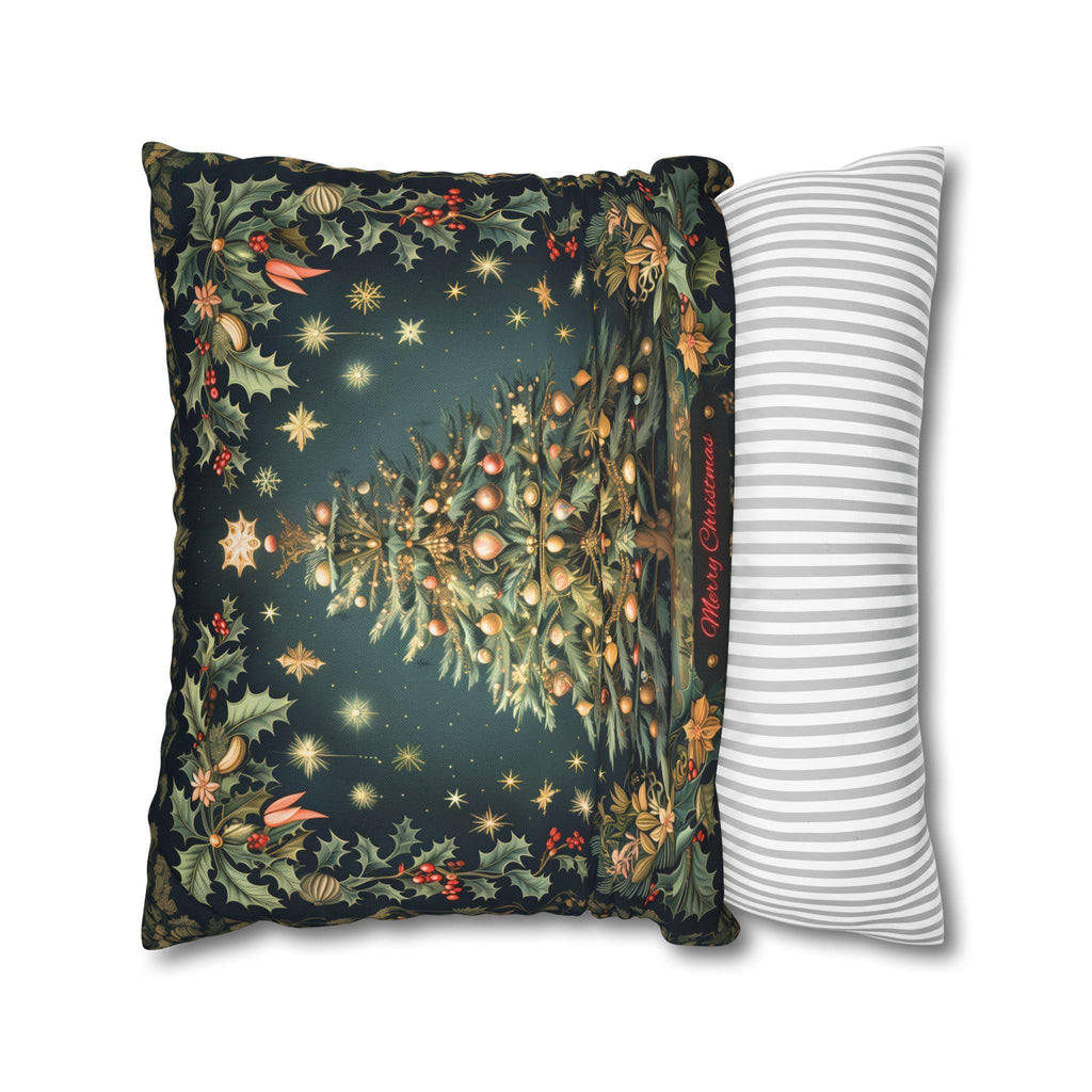 William Morris Christmas Pillow Cover: Botanical Tree, Vintage Style