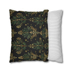 William Morris Christmas Tree Pillow Cover: Gold Botanical Holiday Decor