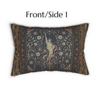 Patriotic Lumbar Pillow: Americana Statue of Liberty America 250 Decor