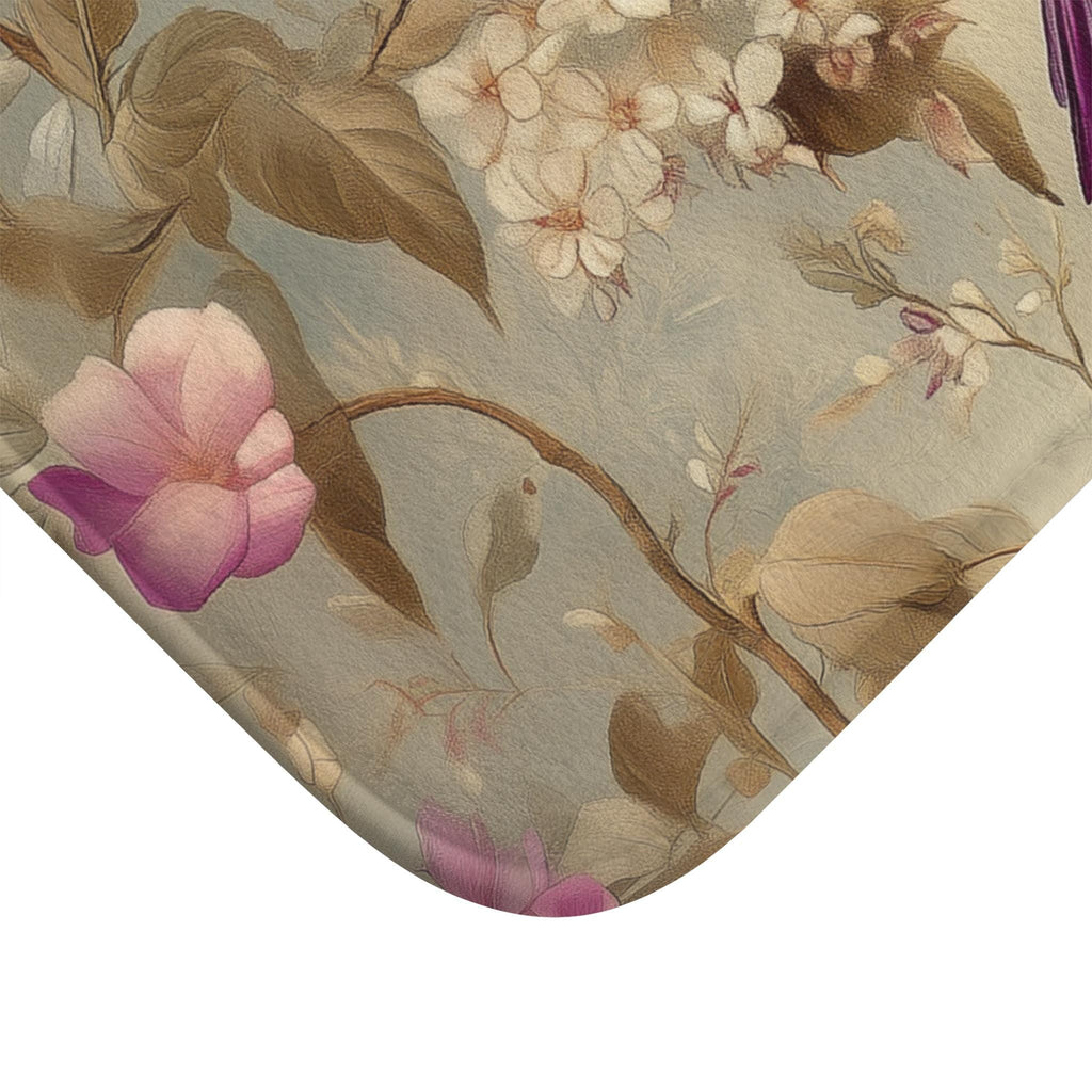 Hummingbird Bathroom Decor: William Morris Style Floral - Choose Your Piece