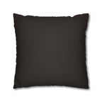 Pillow Cover: Swirling Fall Leaves - Earthy Brown and Orange