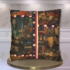 Patriotic Pillow Cover: USA 250th Anniversary Decor