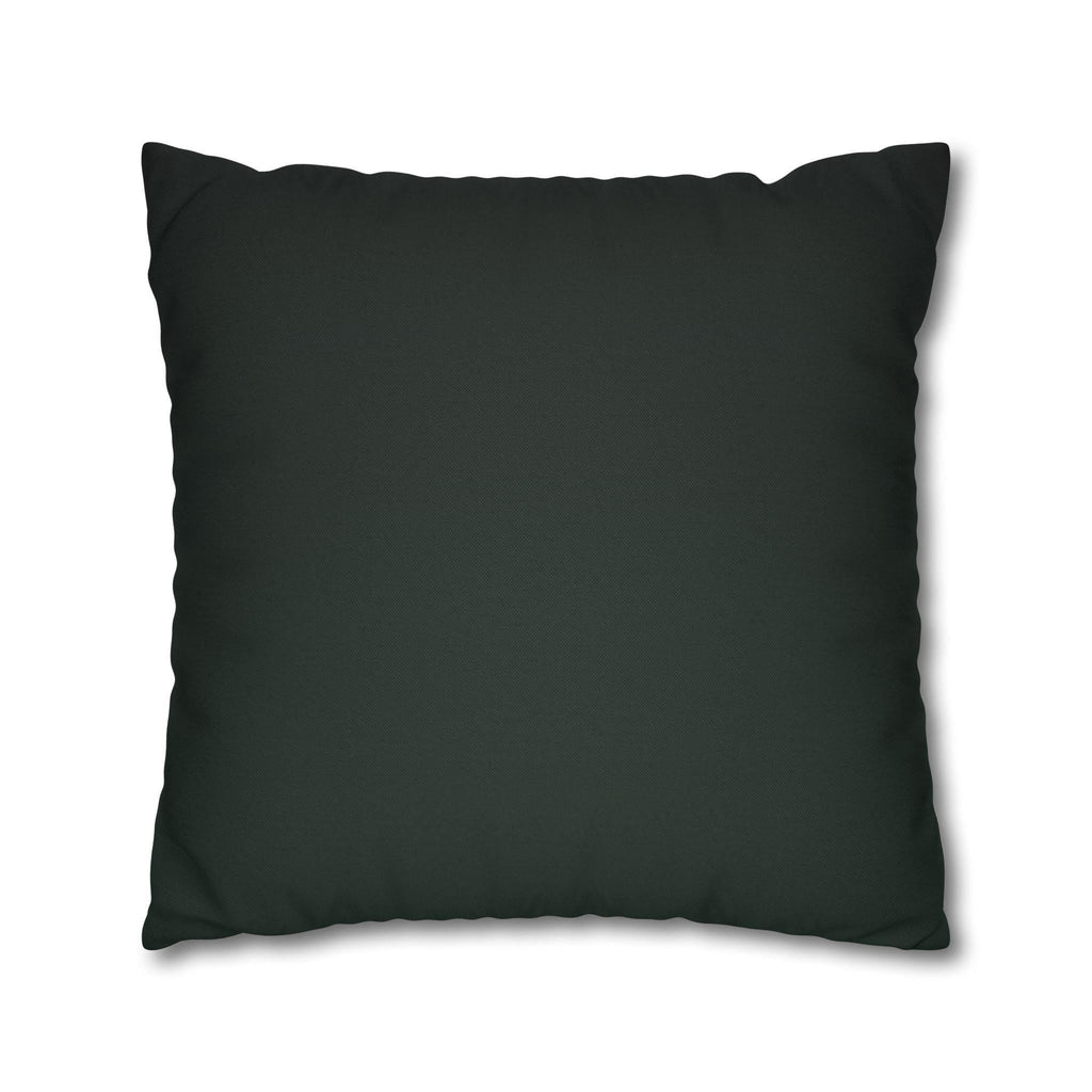 William Morris Christmas Tree Pillow Cover, Deep Green Holiday Decorative Cushion