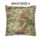William Morris Botanical Pillow Cover: Vintage Style Floral Accent