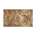 French Country Pheasant Hand Towel: Vintage Style Toile Bird Design for Kitchen or Bath
