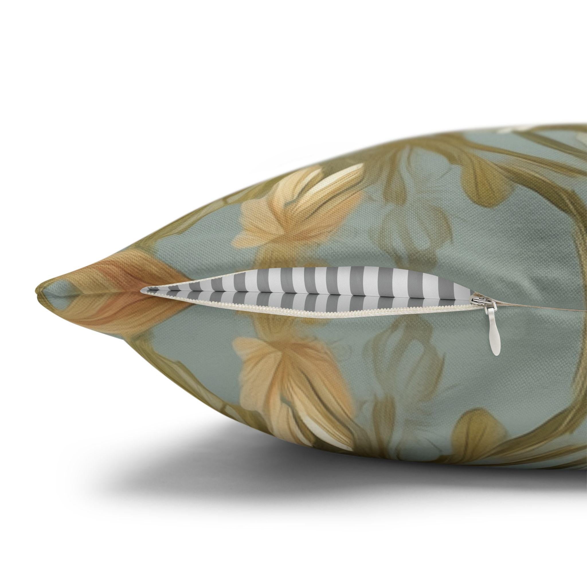 William Morris Hummingbird Pillow Cover: Arts & Crafts Floral Cushion