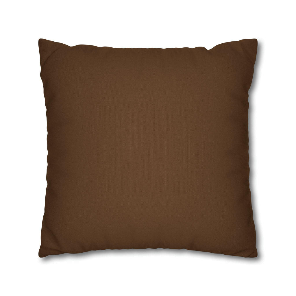 Cubist Wildflower Throw Pillow Cover: Picasso-Inspired Geometric Face Art in Autumn Hues