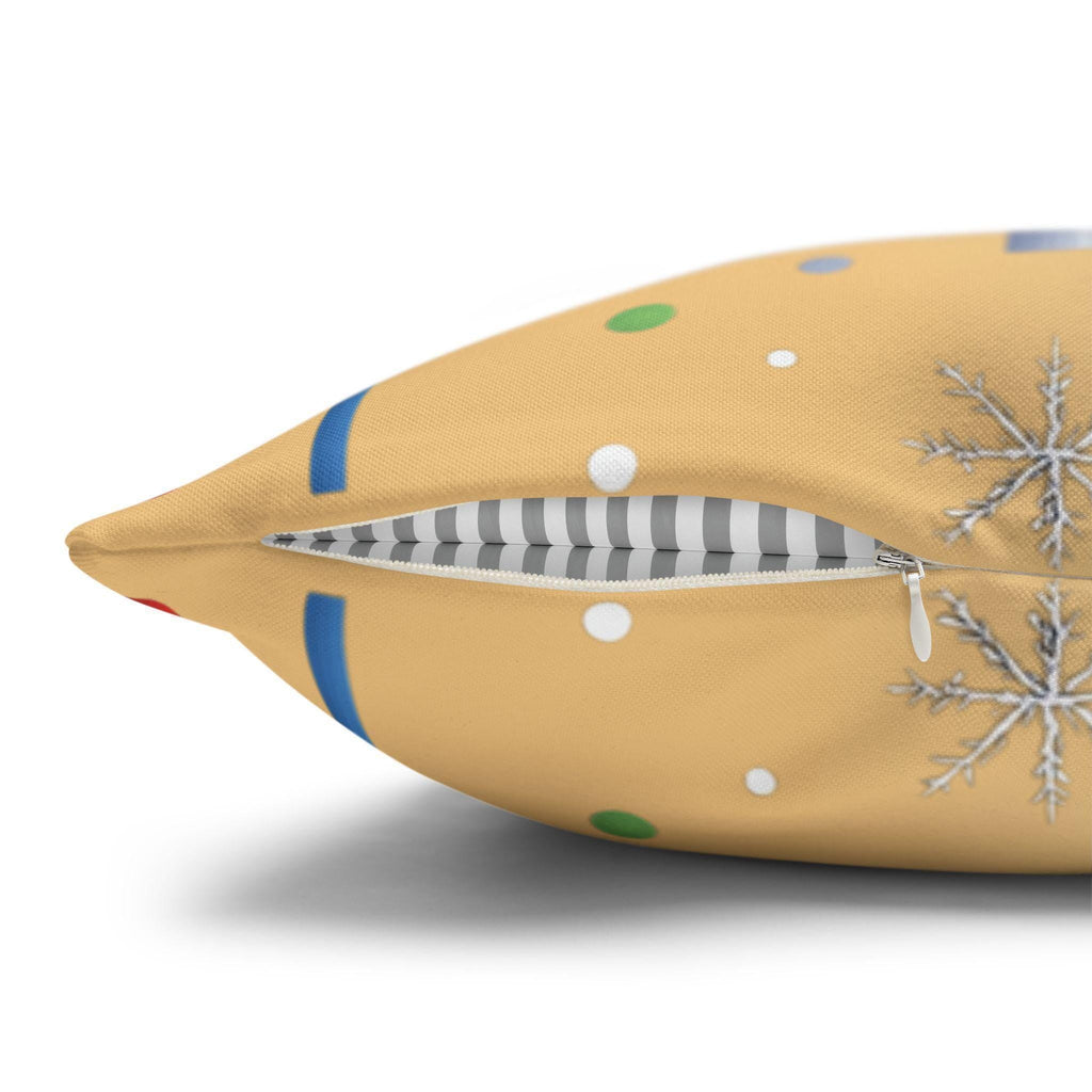 Modern Retro Christmas Trees Pillowcase, Festive Mid-Century Modern Nostalgic Xmas Pillow Cover