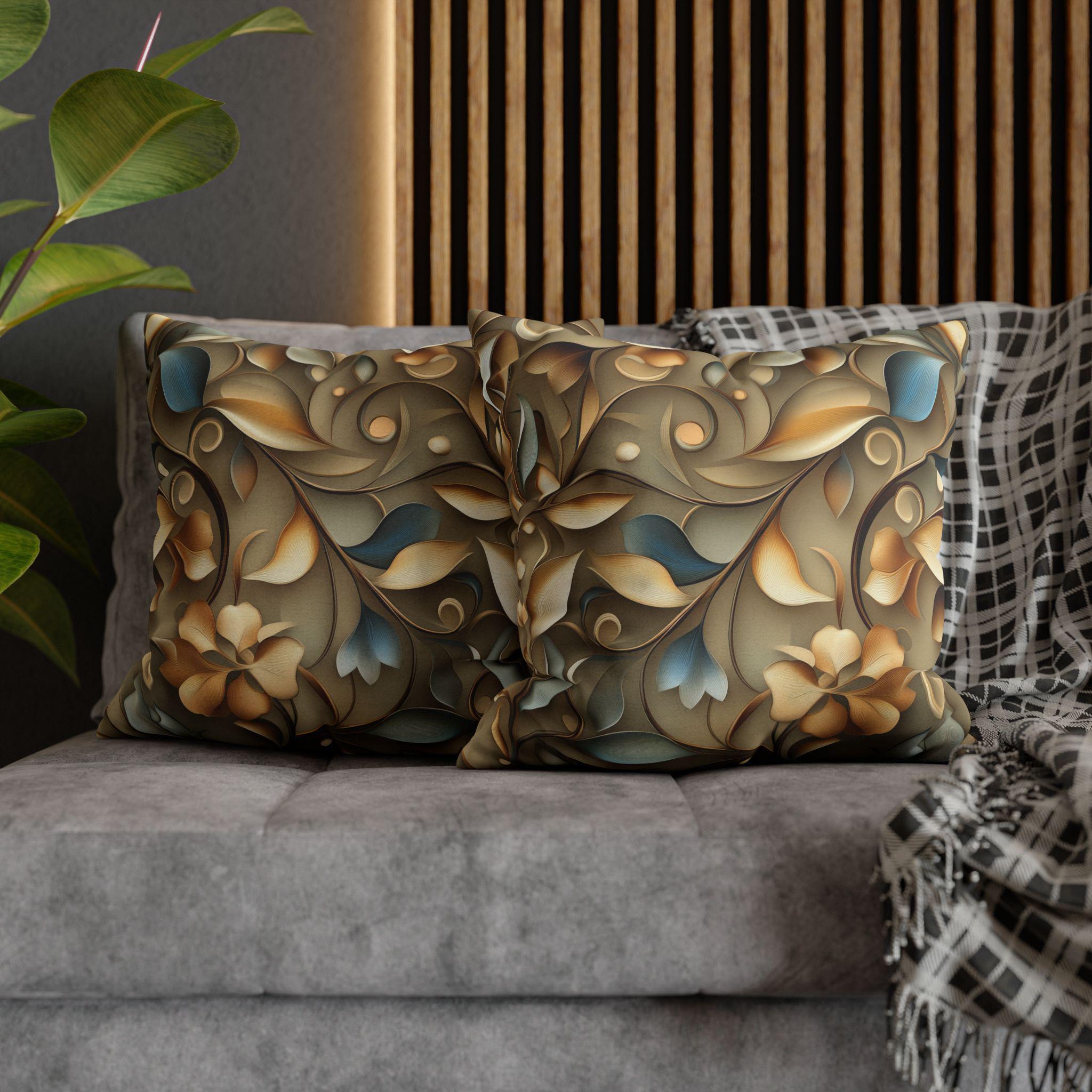 William Morris Autumn Leaves Pillow Cover: Vintage Style Botanical Home Decor