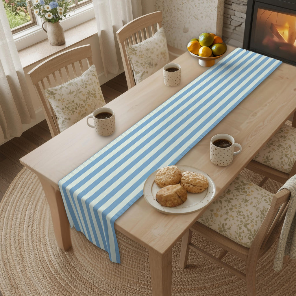 Lemon Table Runner Collection: 7 Citrus and Stripe Variations