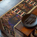 Patriotic Table Runner: Celebrating America's 250th Anniversary and Military Veterans