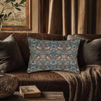 Strawberry Thief Heritage Lumbar Pillow: William Morris Classic Reimagined