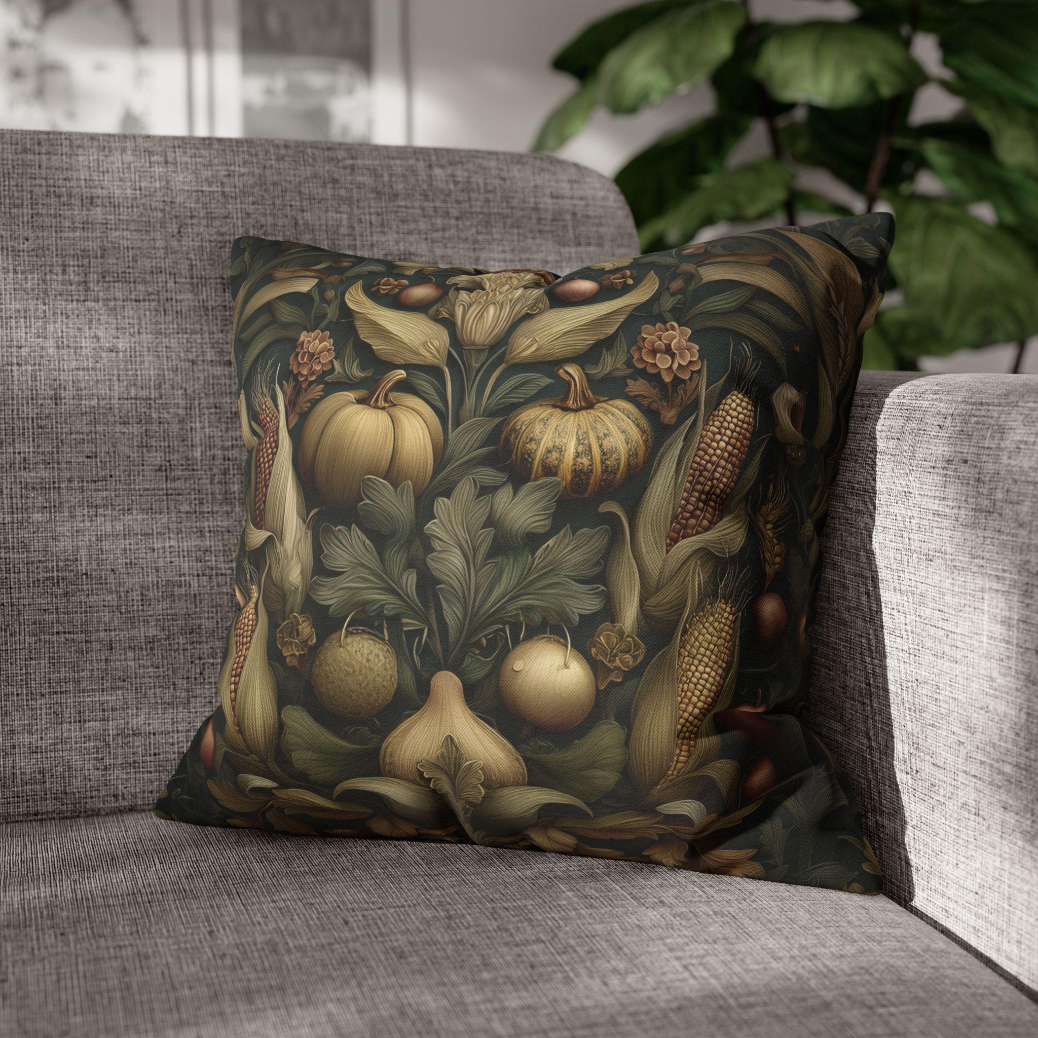 William Morris Autumn Tapestry Pillow Cover: Arts & Crafts Decor