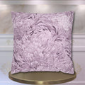 William Morris Inspired Pillow Cover: Modern Lavender Marigold Botanical, Zoomed-In Pattern