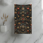 William Morris Nutcracker Christmas Hand Towel: Vintage Style Holiday Hand Towel