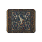 Patriotic Floral Tapestry Leather Placemat: USA 250 Keepsake Decor