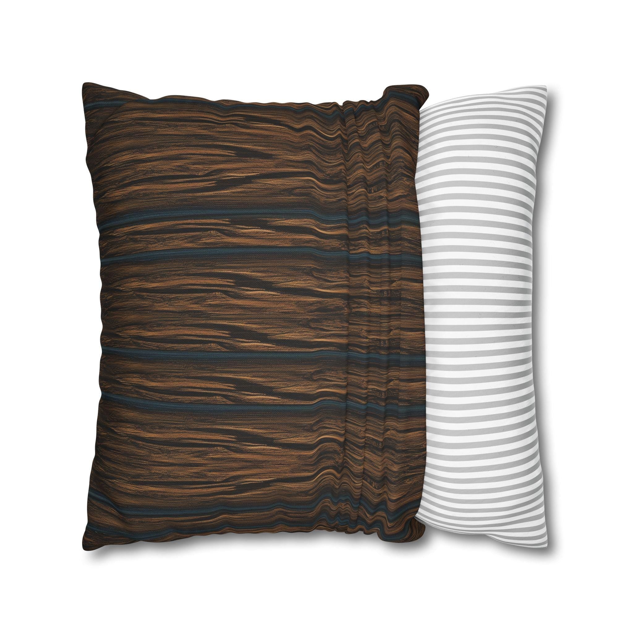 William Morris Inspired Winter Snowman Pillowcase: Festive Christmas Throw Pillow Cover for Holiday Decor