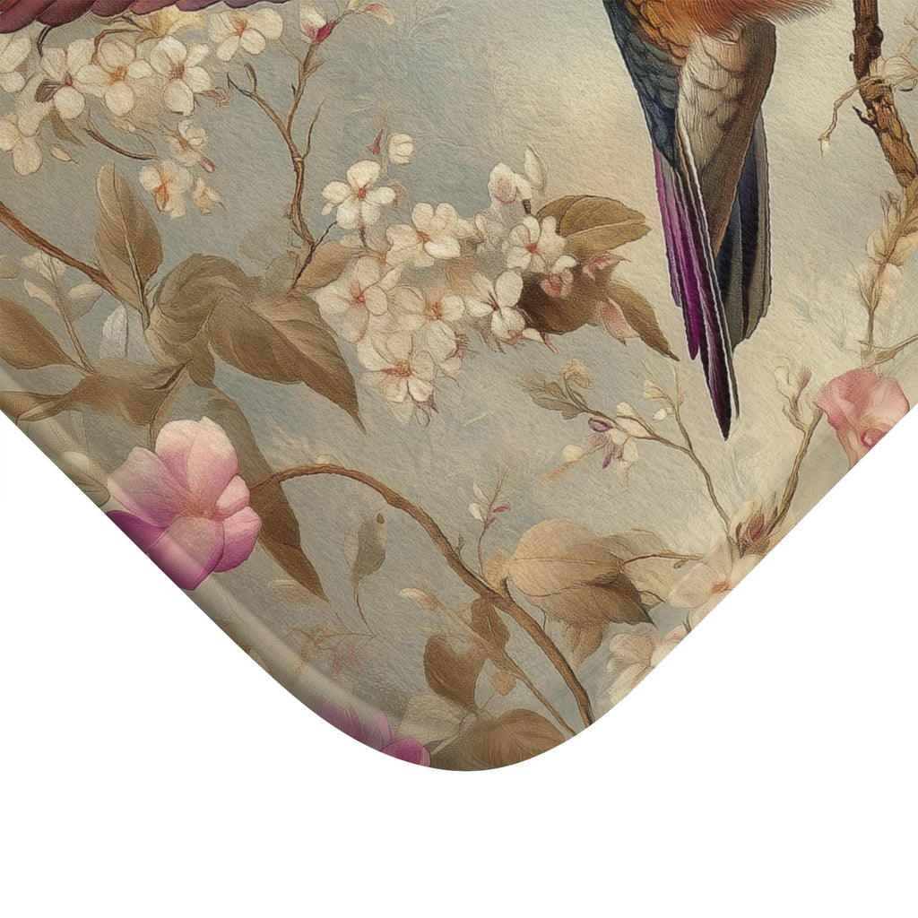 Hummingbird Bathroom Decor: William Morris Style Floral - Choose Your Piece