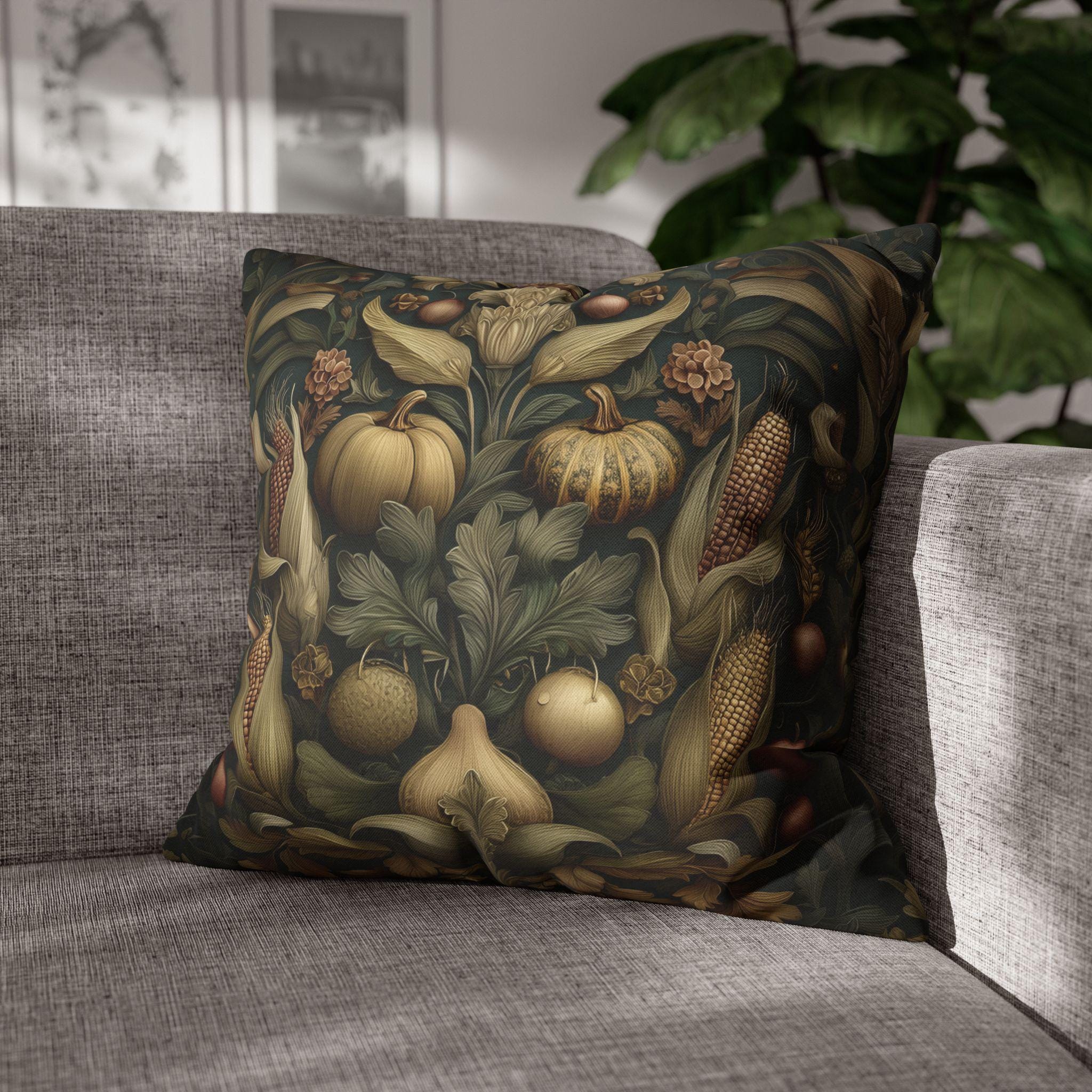 William Morris Autumn Tapestry Pillow Cover: Arts & Crafts Decor