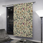 Blackout Curtain Single Panel: William Morris Inspired Window Treatment