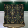William Morris Christmas Tree Pillow Cover: Gold Botanical Holiday Decor