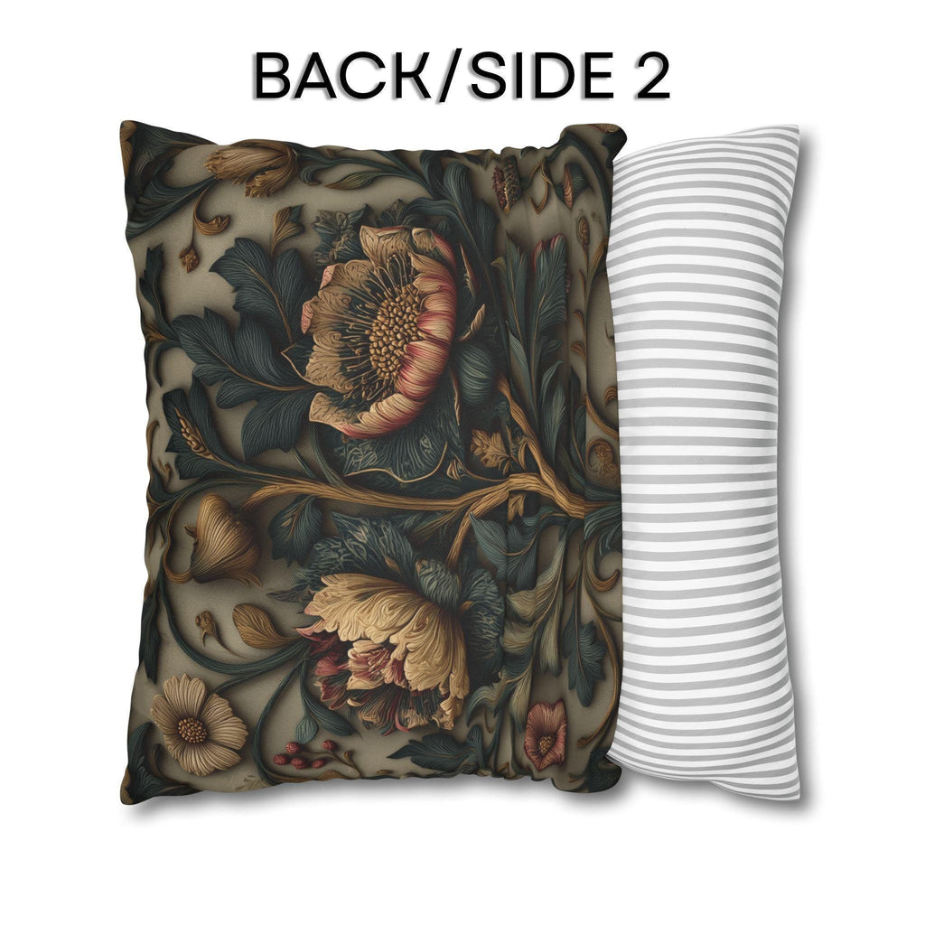 Spring Moody Blooms Pillow Cover: William Morris Inspired Home Decor Refresh