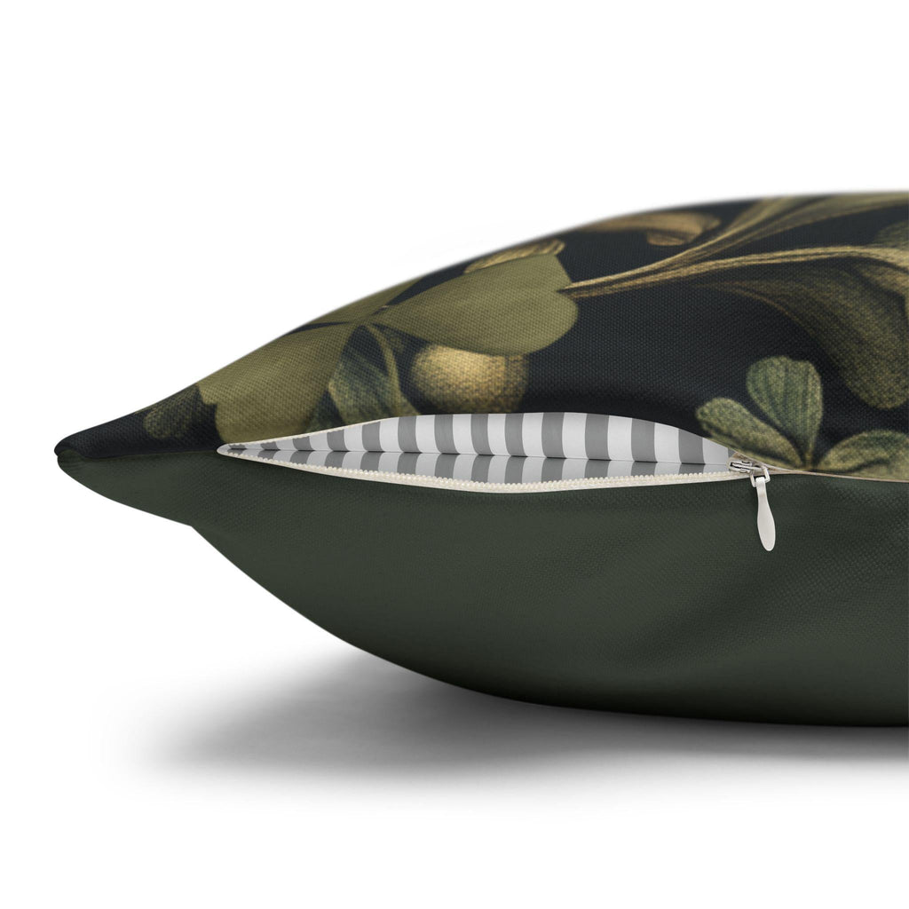 Botanical Shamrock Pillowcase - William Morris Inspired St Patrick's Decor