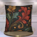 William Morris Autumn Leaf Pillow Cover: Tapestry Style Holiday Decor