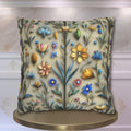 William Morris Inspired Floral Pillowcase: Arts & Crafts Botanical Cushion Cover for Home Decor