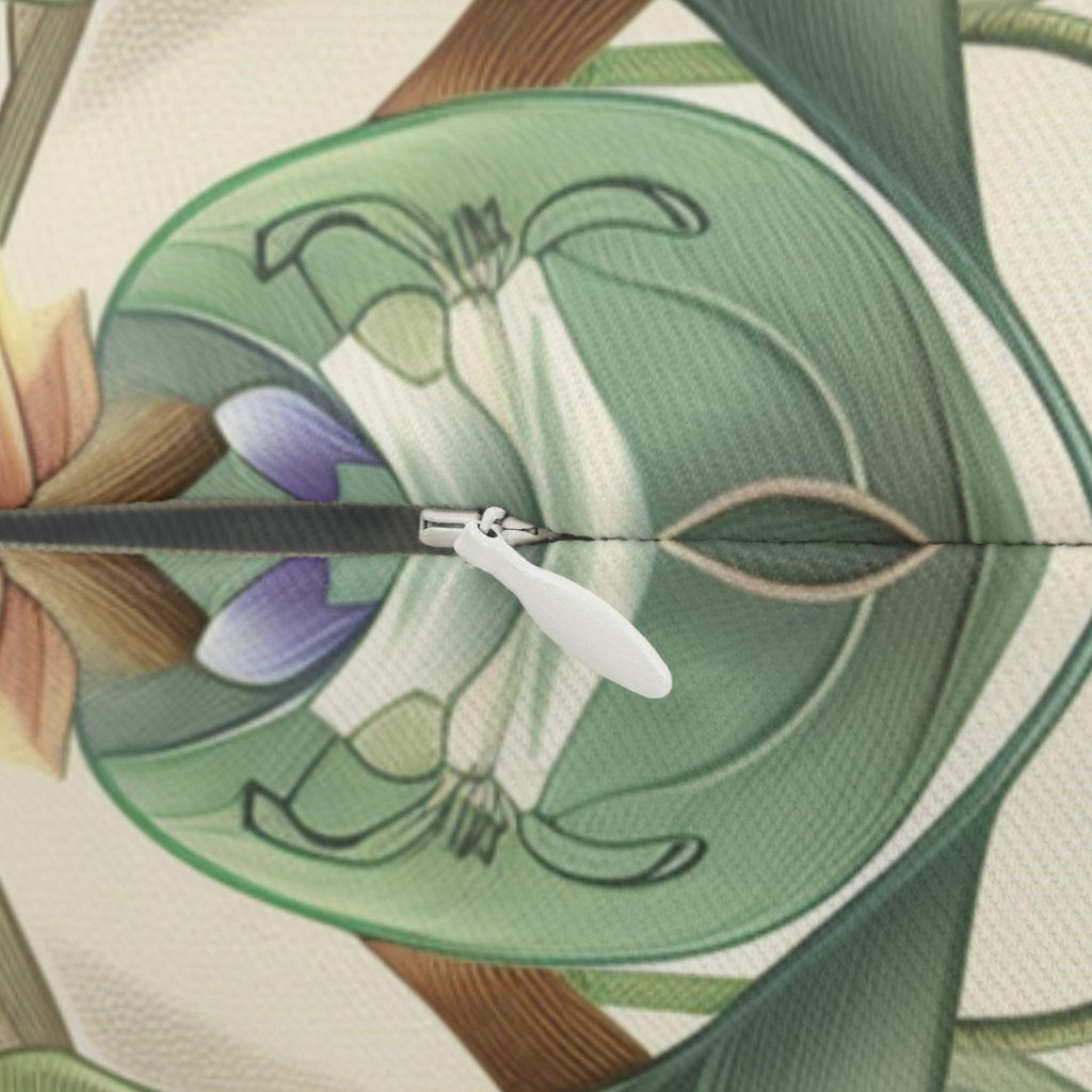 William Morris Hummingbird Lumbar Pillow: Elegant Floral Nature Design