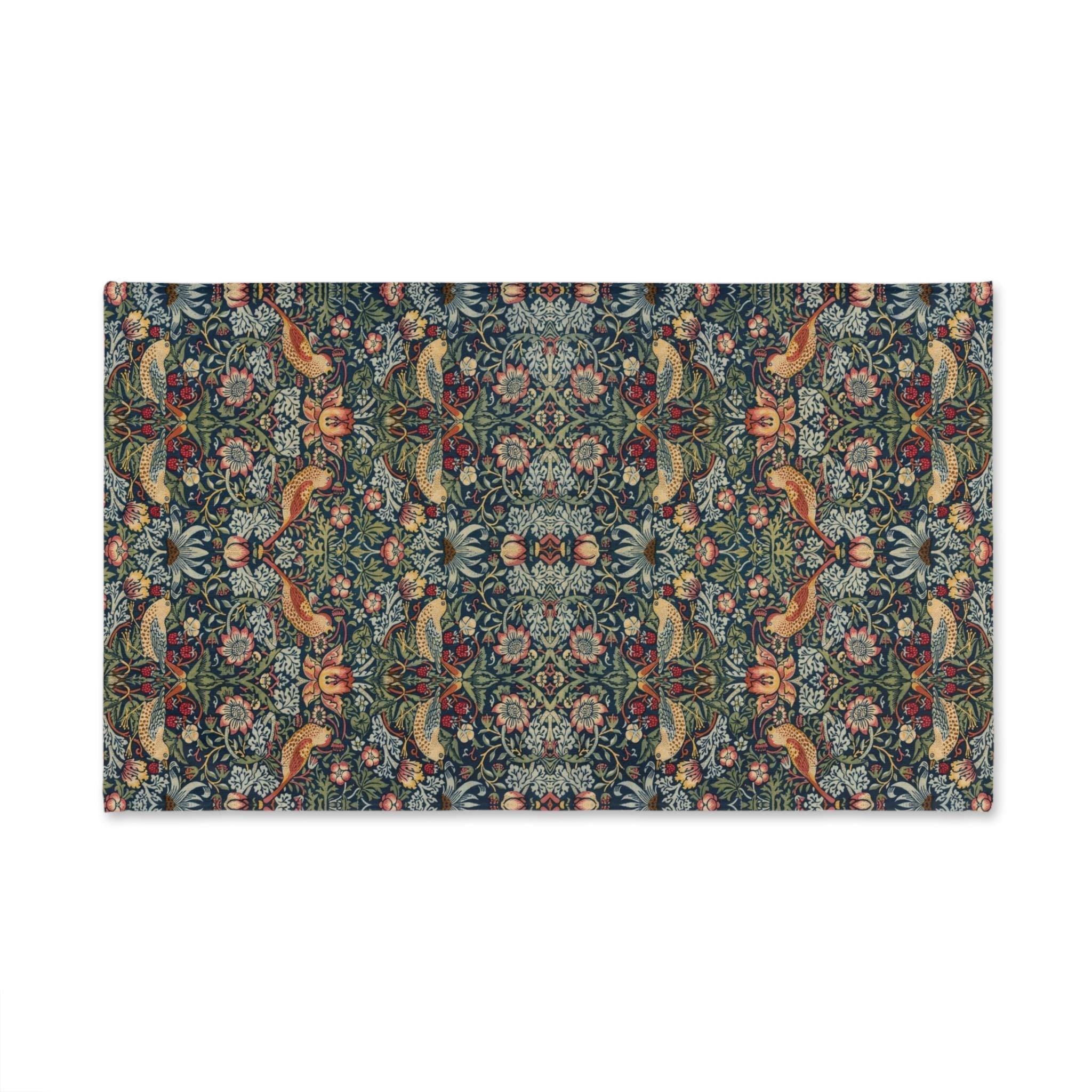 Strawberry Thief Heritage Hand Towel: William Morris Classic Reimagined