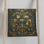 William Morris Inspired Hand Towel: Botanical Autumn Harvest for Cozy Fall Home Decor