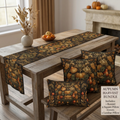 William Morris Autumn Harvest Tapestry Home Decor Bundle (4 pieces included)