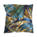 Tropical Palm Leaf Outdoor Pillow: Luxury Botanical Cushion for Patio, Poolside & Garden Decor