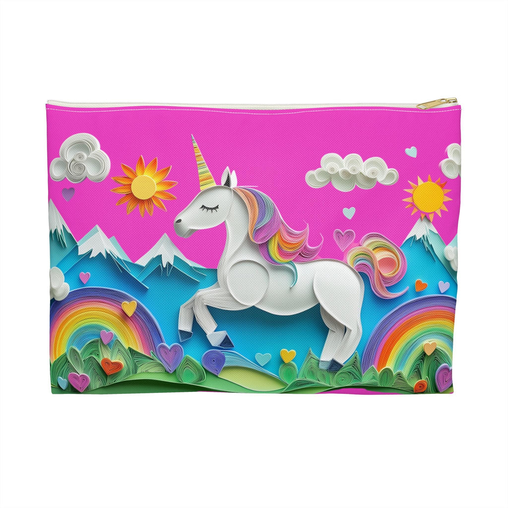 Unicorn Rainbow Pencil Pen Accessory Case | Adorable and Durable Back-to-School