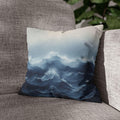 Coastal Storm Pillowcase: Ocean-Inspired Nautical Decor for Beach Houses & Modern Homes